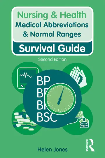 Cover of Medical Abbreviations and Normal Ranges