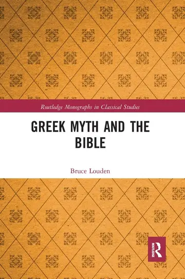 Cover of Greek Myth and the Bible