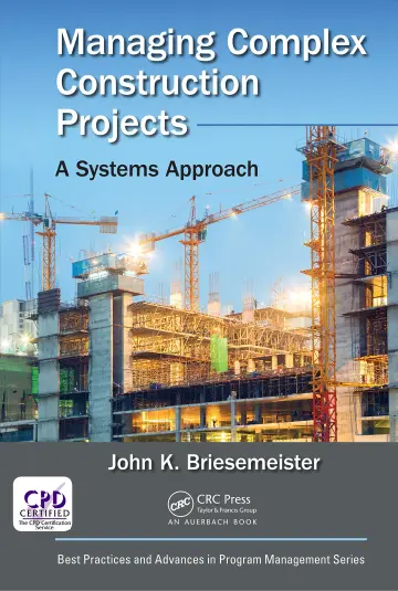 Cover of Managing Complex Construction Projects
