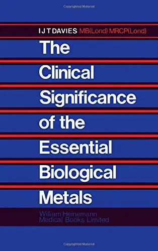 Cover of Clinical Significance of Essential Biological Metals