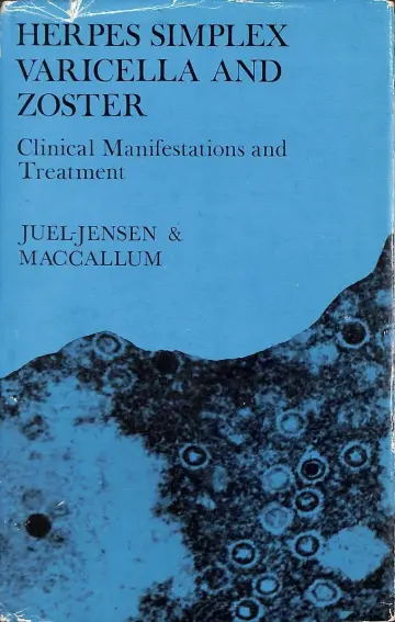 Cover of Herpes Simplex Varicella and Zoster