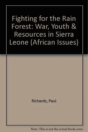 Cover of Fighting for the Rain Forest