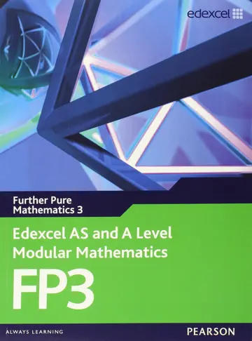 Cover of Edexcel AS and A Level Modular Mathematics Further Pure Mathematics 3 FP3
