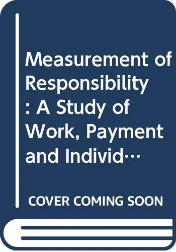 Cover of Measurement of Responsibility
