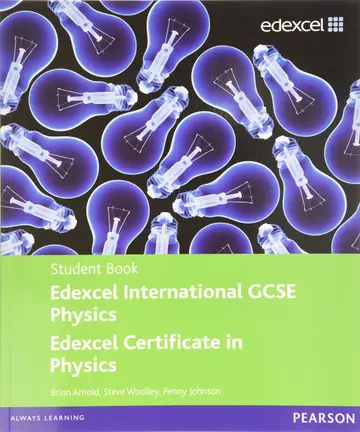 Cover of Edexcel International GCSE Physics Student Book with ActiveBook CD