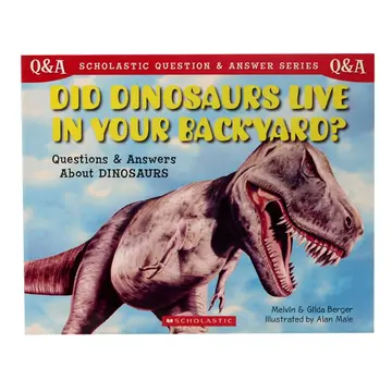 Cover of Did Dinosaurs Live in your Backyard?