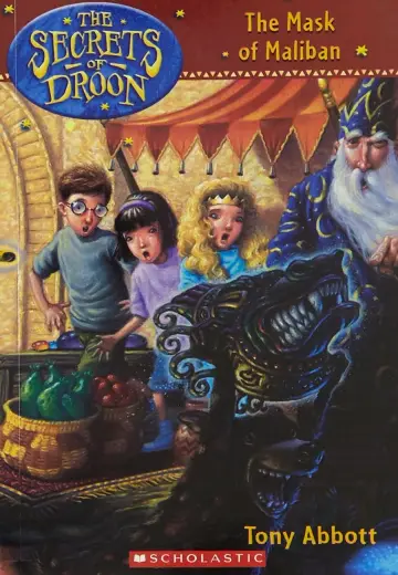 Cover of Secrets of Droon #13 the Mask of Maliban