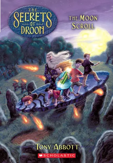 Cover of Secrets of Droon #15 the Moon Scroll
