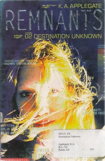 Cover of Destination Unknown