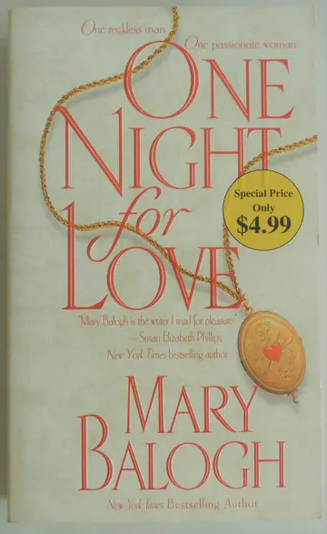 Cover of One Night for Love