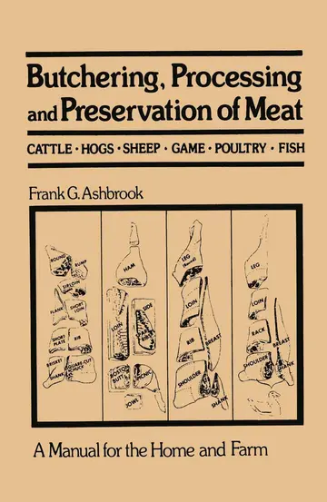 Cover of Butchering, Processing and Preservation of Meat