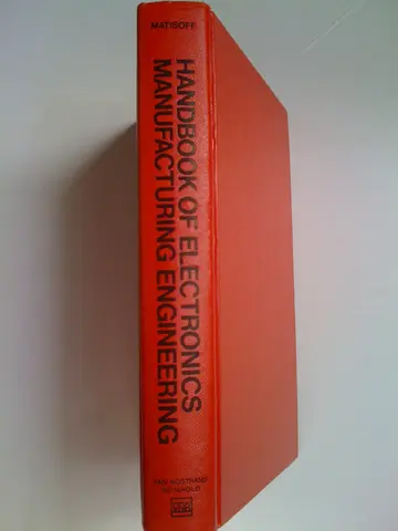 Cover of Handbook of Electronics Manufacturing Engineering