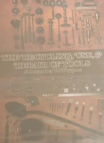 Cover of Recycling, Use and Repair of Tools