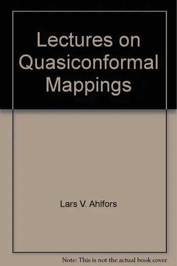 Cover of Lectures on Quasiconformal Mappings