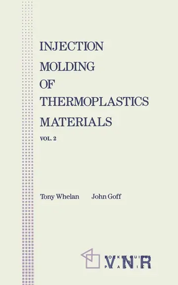 Cover of Injection Molding of Thermoplastics Materials (002)