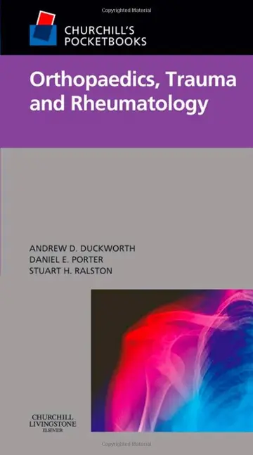 Cover of Churchill's Pocketbook of Orthopaedics, Trauma and Rheumatology