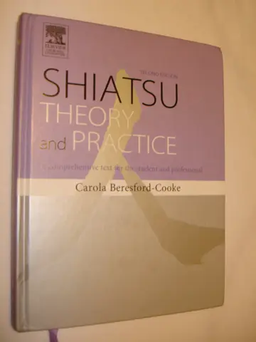 Cover of Shiatsu Theory and Practice