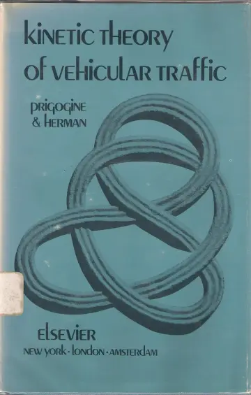 Cover of Kinetic Theory of Vehicular Traffic