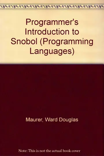 Cover of Programmer's Introduction to Snobol