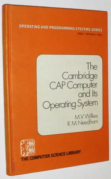 Cover of The Cambridge CAP Computer and Its Operating System