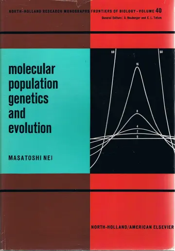 Cover of Molecular population genetics and evolution
