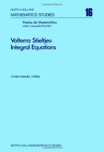 Cover of Volterra Stieltjes-Integral Equations