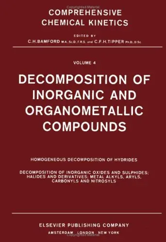 Cover of Decomposition of Inorganic and Organometallic Compounds