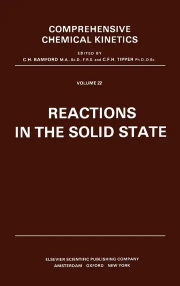 Cover of Reactions in the Solid State