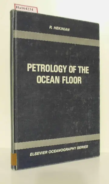 Cover of Petrology of the Ocean Floor