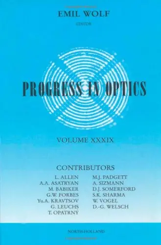 Cover of Progress in Optics