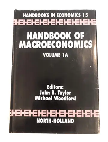Cover of Handbook of Macroeconomics