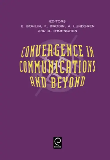 Cover of Convergence in Communications and Beyond