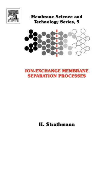 Cover of Ion-Exchange Membrane Separation Processes