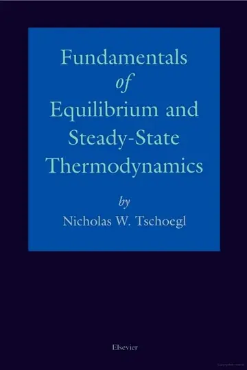 Cover of Fundamentals of Equilibrium and Steady-State Thermodynamics