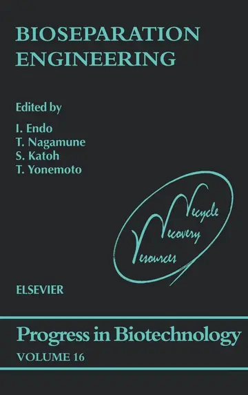 Cover of Bioseparation Engineering