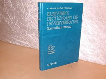 Cover of Elsevier's Dictionary of Invertebrates (Excluding Insects)