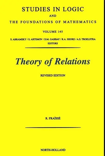 Cover of Theory of Relations