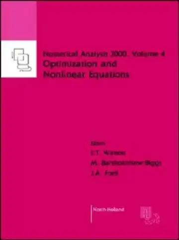 Cover of Nonlinear Equations and Optimisation
