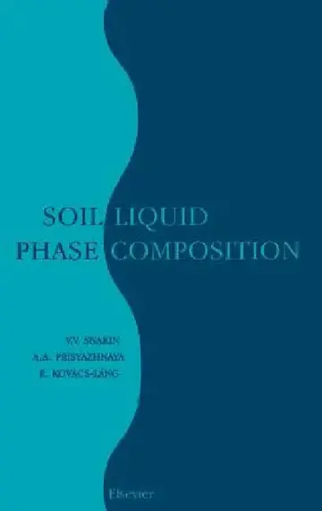 Cover of Soil Liquid Phase Composition