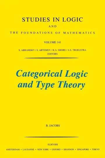 Cover of Categorical Logic and Type Theory