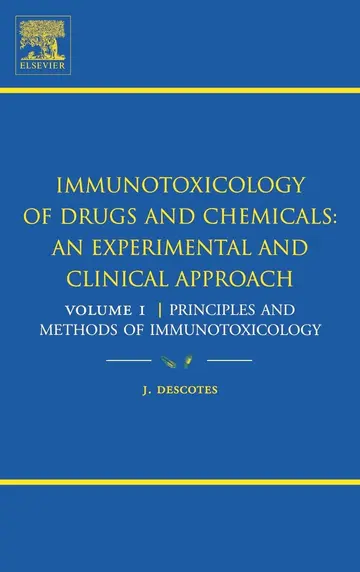 Cover of Principles and Methods of Immunotoxicology