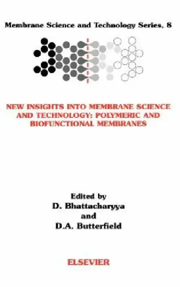 Cover of New Insights Into Membrane Science and Technology