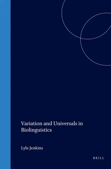 Cover of Variation and Universals in Biolinguistics