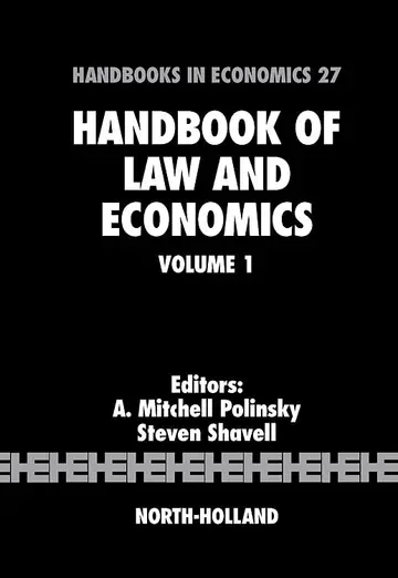 Cover of Handbook of Law and Economics (1)