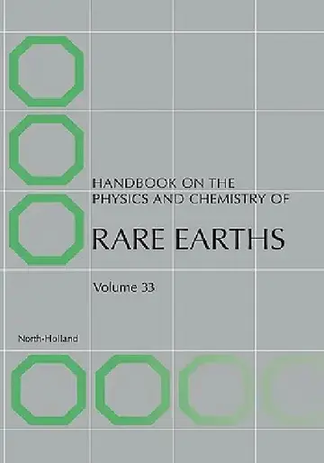 Cover of Handbook on the Physics and Chemistry of Rare Earths