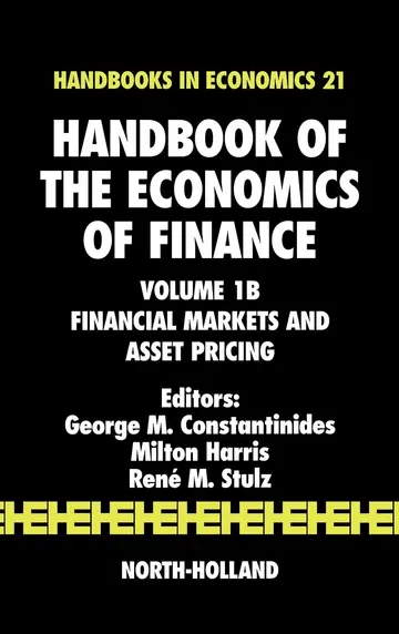 Cover of Handbook of the Economics of Finance