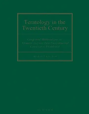 Cover of Teratology in the Twentieth Century