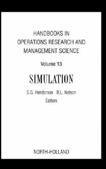 Cover of Handbooks in Operations Research and Management Science