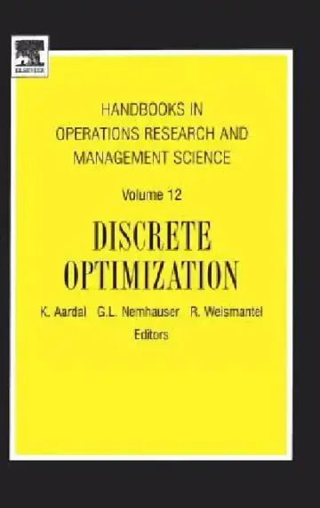 Cover of Handbooks in Operations Research and Management Science