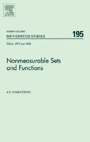 Cover of Nonmeasurable Sets and Functions